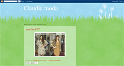 Desktop Screenshot of claudiamoda54.blogspot.com