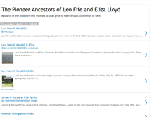 Tablet Screenshot of leoandelizafifepioneers.blogspot.com