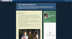 Desktop Screenshot of girltakesonworld.blogspot.com