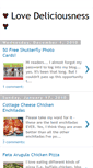 Mobile Screenshot of lovedeliciousness.blogspot.com