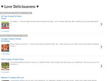Tablet Screenshot of lovedeliciousness.blogspot.com