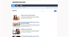 Desktop Screenshot of benwoodblog.blogspot.com