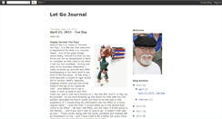 Desktop Screenshot of letgojournal.blogspot.com