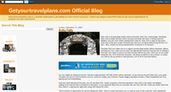 Desktop Screenshot of getyourtravelplans.blogspot.com