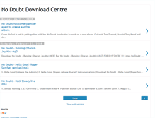 Tablet Screenshot of no-doubt-mp3-download.blogspot.com