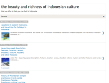 Tablet Screenshot of indonesian-paradiso.blogspot.com