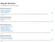 Tablet Screenshot of blogdedominios.blogspot.com