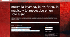 Desktop Screenshot of museolaleyenda.blogspot.com