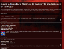 Tablet Screenshot of museolaleyenda.blogspot.com