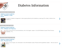 Tablet Screenshot of drsuediabetesinfo.blogspot.com