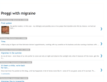 Tablet Screenshot of preggiwithmigraine.blogspot.com