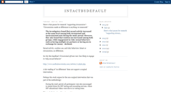 Desktop Screenshot of intactbydefault.blogspot.com