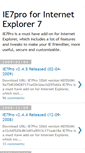Mobile Screenshot of ie7pro.blogspot.com