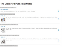 Tablet Screenshot of crosswordpuzzleillustrated.blogspot.com