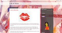 Desktop Screenshot of alice-lifeofalice.blogspot.com