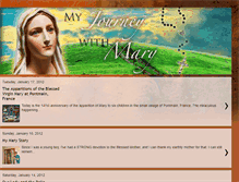 Tablet Screenshot of myjourneywithmary.blogspot.com