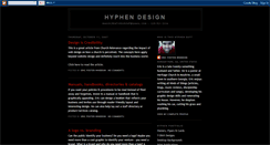 Desktop Screenshot of hyphendesign.blogspot.com