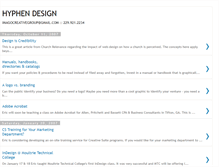 Tablet Screenshot of hyphendesign.blogspot.com