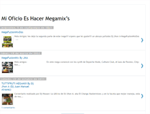 Tablet Screenshot of mioficioeshacermegamixs.blogspot.com