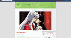 Desktop Screenshot of inuyashaxkagome4ever.blogspot.com