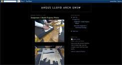 Desktop Screenshot of anguslloyd.blogspot.com