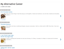 Tablet Screenshot of myalternativecareer.blogspot.com