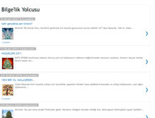 Tablet Screenshot of bilgelikyolcusu.blogspot.com
