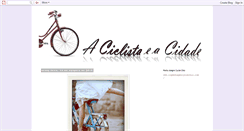 Desktop Screenshot of cyclechicportoalegre.blogspot.com