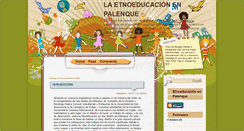 Desktop Screenshot of laetnoeducacionenpalenque.blogspot.com