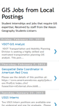 Mobile Screenshot of gis-jobs.blogspot.com