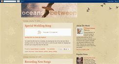 Desktop Screenshot of oceansbetweenmusic.blogspot.com