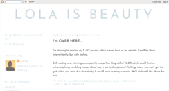 Desktop Screenshot of lolaisbeauty.blogspot.com