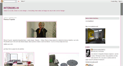 Desktop Screenshot of interiors-in.blogspot.com