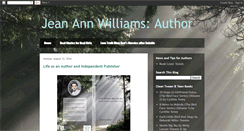Desktop Screenshot of jeanannwilliams.blogspot.com