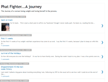 Tablet Screenshot of phatfightersjourney.blogspot.com