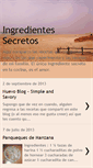 Mobile Screenshot of ingredientessecretos.blogspot.com