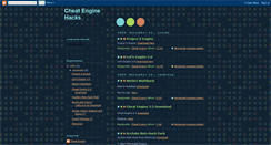 Desktop Screenshot of gamehackengines.blogspot.com