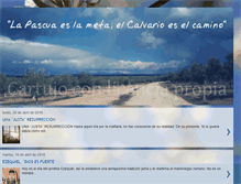 Tablet Screenshot of cartujoconlicencia.blogspot.com