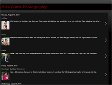 Tablet Screenshot of mikeblackphotography.blogspot.com