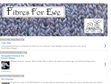 Tablet Screenshot of fibres4ewe.blogspot.com