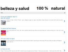 Tablet Screenshot of mibellezasalud.blogspot.com