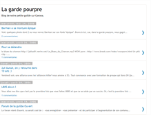 Tablet Screenshot of la-garde-pourpre.blogspot.com