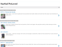 Tablet Screenshot of naznad-preloved.blogspot.com