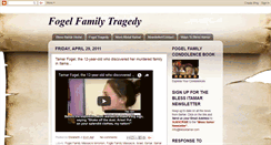 Desktop Screenshot of fogelfamilytragedy.blogspot.com