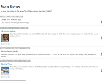 Tablet Screenshot of mom-genes.blogspot.com