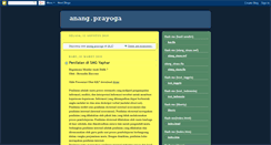 Desktop Screenshot of anangprayoga18.blogspot.com