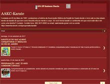 Tablet Screenshot of aakckarate.blogspot.com