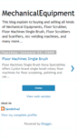 Mobile Screenshot of mechanicalequipment.blogspot.com