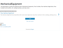 Tablet Screenshot of mechanicalequipment.blogspot.com