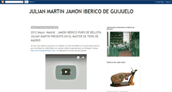 Desktop Screenshot of julianmartinjamonibericoguijuelo.blogspot.com